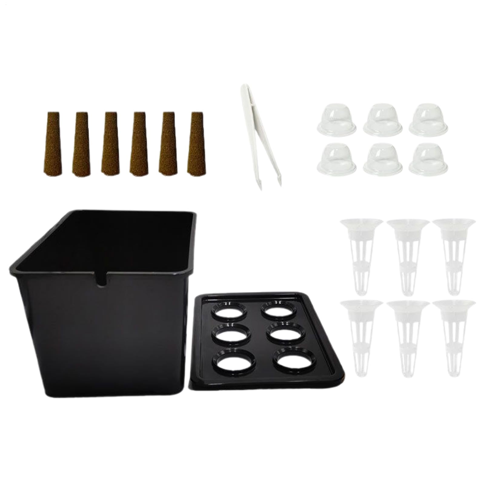 – Hydroponic Planting Kit - Beginners Cultivation Equipment | Indoor Hydroponics Seedling Container | for Balcony Parterre Hotel Apartment Vegetables Fruits Flowers