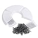 Blulu 12 Pack Pet Fountain Automatic Water Dispenser Filters, Activated Carbon Drinking Water Fountain Filters Replacement
