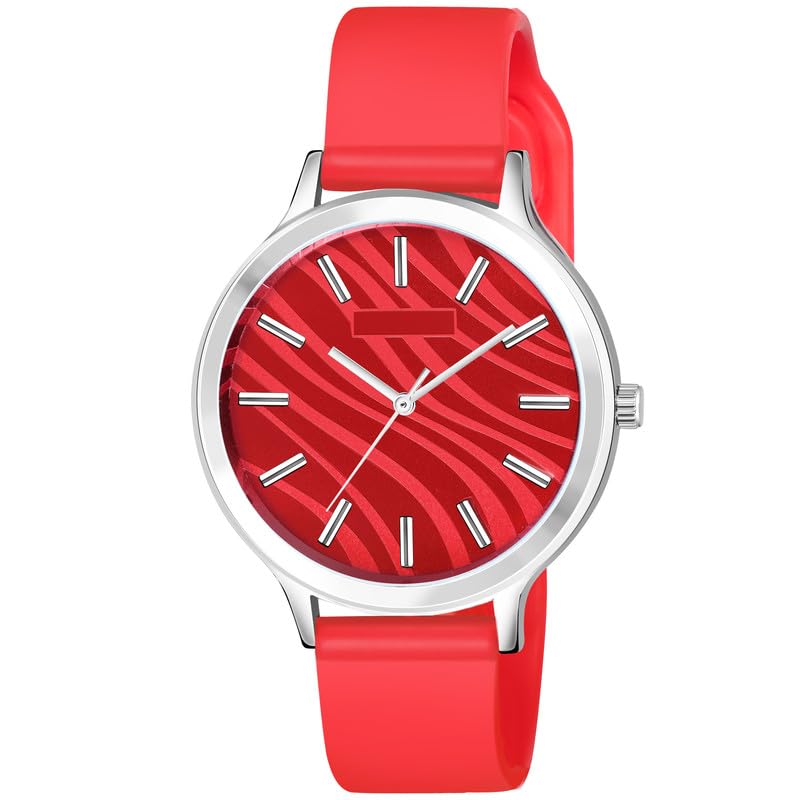 Red-Rubby Red Stylish Dial Analog Watch for Women LR349 (B0CVVJ1M9J) Amazon Price History, Amazon Price Tracker