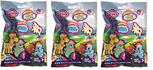 My Little Pony Surprise Mini Figure Blind Pack Lot of 3 Packs Contains 3 Random Mystery Figures