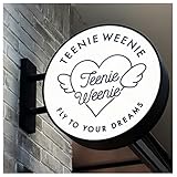 Anpassbares doppelseitiges LED-Werbeschild, wasserdichte Außenlichtbox für Geschäftsstätten