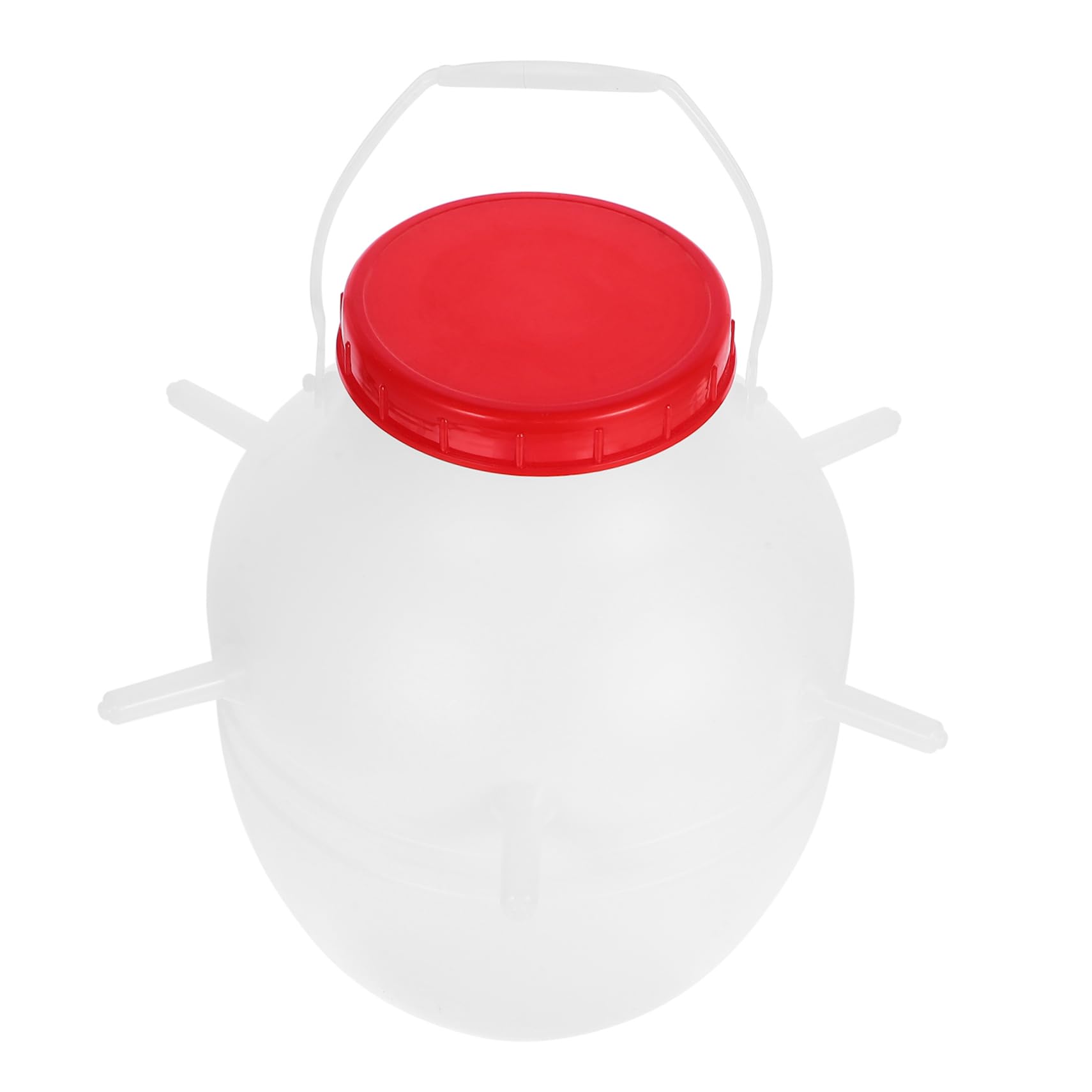 Biberon per Agnelli 8000ml Bianco in Plastico e Silicone | Riutilizzabile, Design Creativo, Alimentazione Comoda e Sicura, Capacità Grande