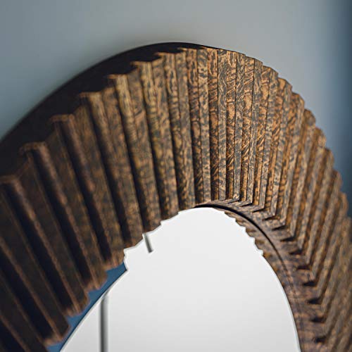 Kenroy Home North Beach Wall Mirrors, Medium, Bronze Finish