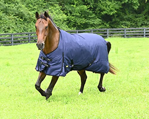 Couverture pour cheval 600D ripstop imperméable et résistante d'hiver