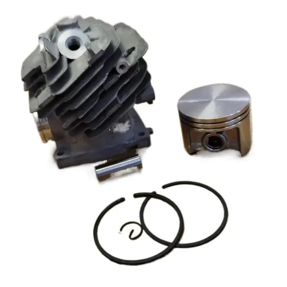 Kit de pistón cilíndrico apto for piezas de repuesto de motosierra recubiertas de cromo MS382(Nikasil)
