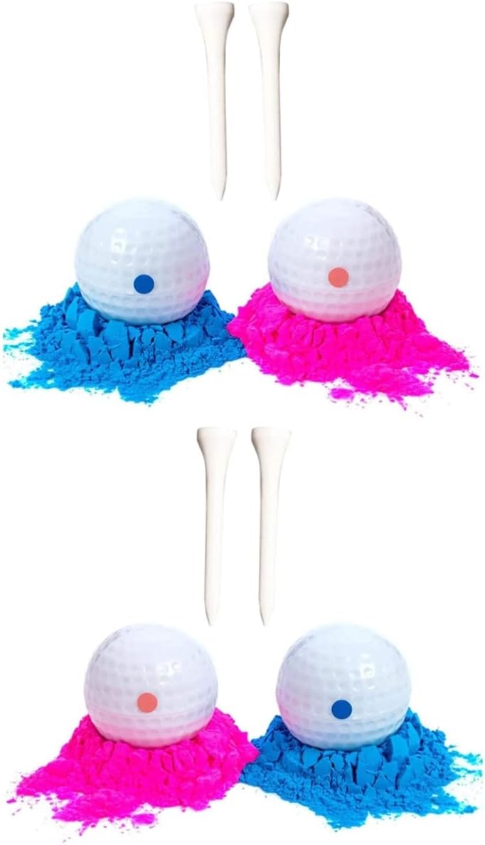 Buy Toyvian 4 pcs Gender Reveal Baby Gender Reveal Balls Gender Reveal Balloons Gender Reveal