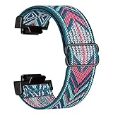 [YOOSIDE] G-SHOCK用 DW-5600 / GA-2100 / GW-M5610 / DW-5700 / GWX-5600 / GW-5000 / GLS-5600 / GA-100/ GDF-100 / GLX-5600 / GB-5600 / GW-6900 弾力性 交換バンド ベルトスポーツスタイル ソフトナイロン製 伸縮性 調節可能(ブルー)