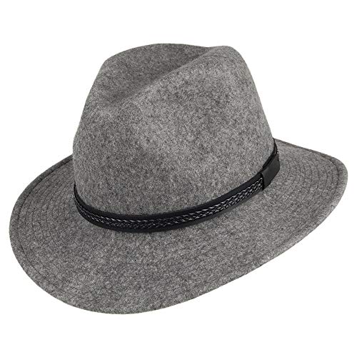 Tilley TWF1 Montana Fedora Grey Mix 7