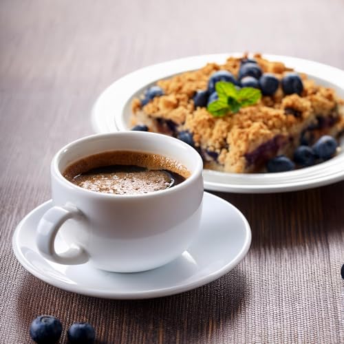 Image of Fresh Roasted Coffee, Decaf Blueberry Crisp Flavored Drip Ground Coffee, Medium Roast, Kosher, 12 oz