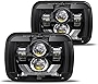 Hwstar 2022 Upgraded 180W DOT 500% Bright Anti-glare H6054 5x7 7x6 Led Headlights,DRL Turn Signal Hi/Low Sealed Beam Compatible with Jeep Cherokee XJ Wrangler YJ Ford Chevy GMC Toyota Nissan Dodge etc