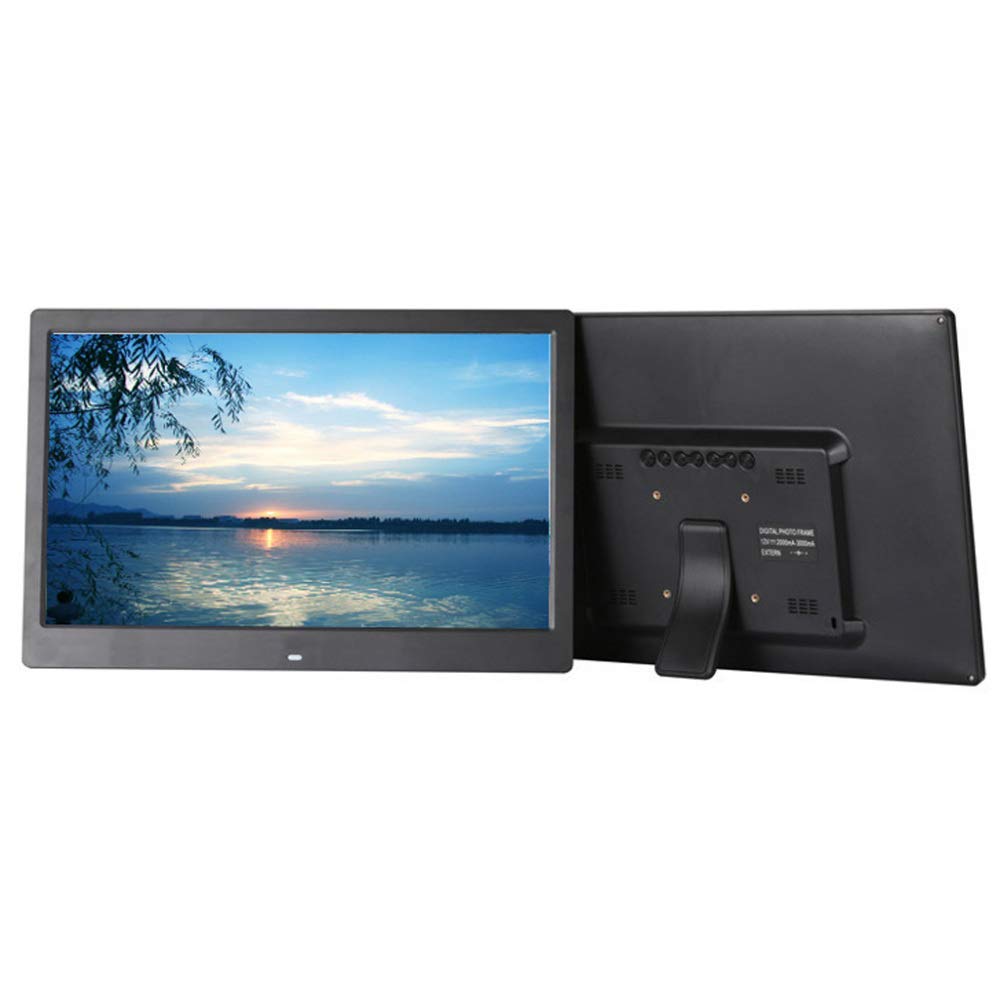 ZHFF Digital Photo Frame, 17.3 Inch Electronic Photo Album HMDI Display with 1920x1080 HD IPS Screen - LCD Advertising Player with Remote Control Digital Photo Frames