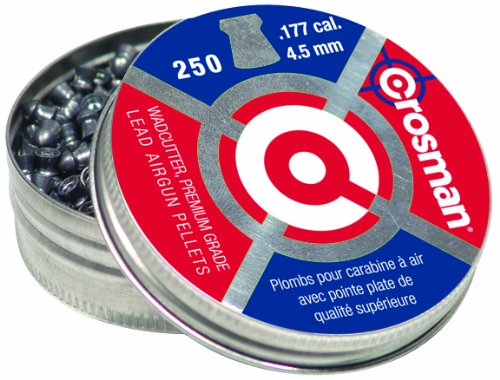 Crosman Competition .177 Cal, 7.4 Grains, Wadcutter, 250ct