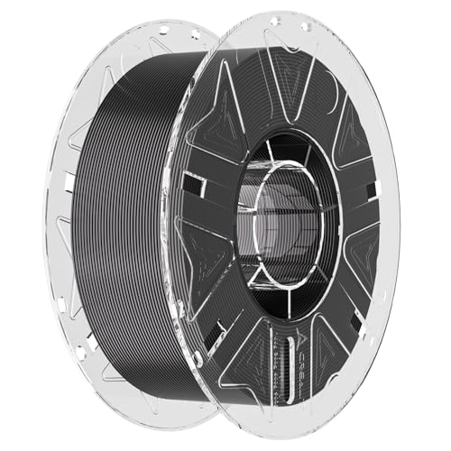 Image of Creality Hyper PLA Filament 1.75mm, RFID 3D Printer Filament PLA for High Speed 30-600mm /s, 1kg(2.2lbs) /Spool Filament Support CFS, Fits for K2 Plus Combo and Most 3D Printers (Black)