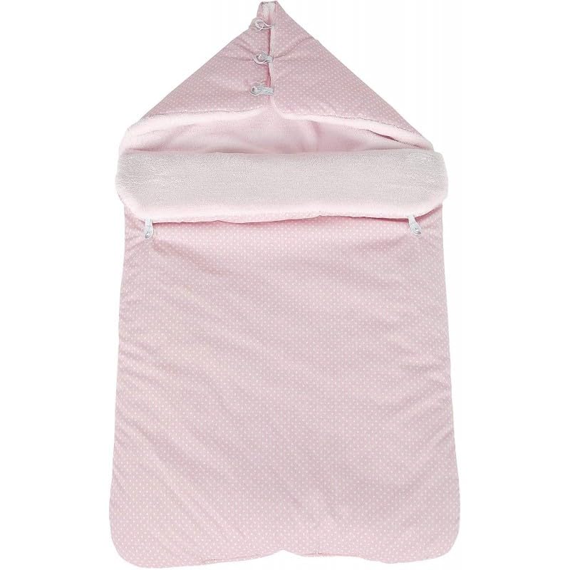 Saco Capazo Bebé Invierno Universal 75x40 cm – Manta Envolvente de Algodón Suave y Transpirable – Apto para Carrito, Cuna y Silla de Paseo – Fabricado en España