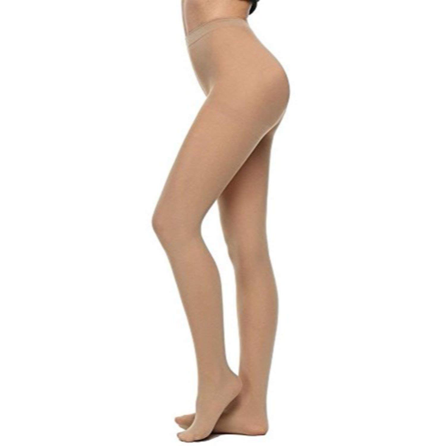 ANFANNA Womens Nylon Panty Hose Stockings (Style: 626, Free Size, Skin/Nude Color), Pack of 12 pcs
