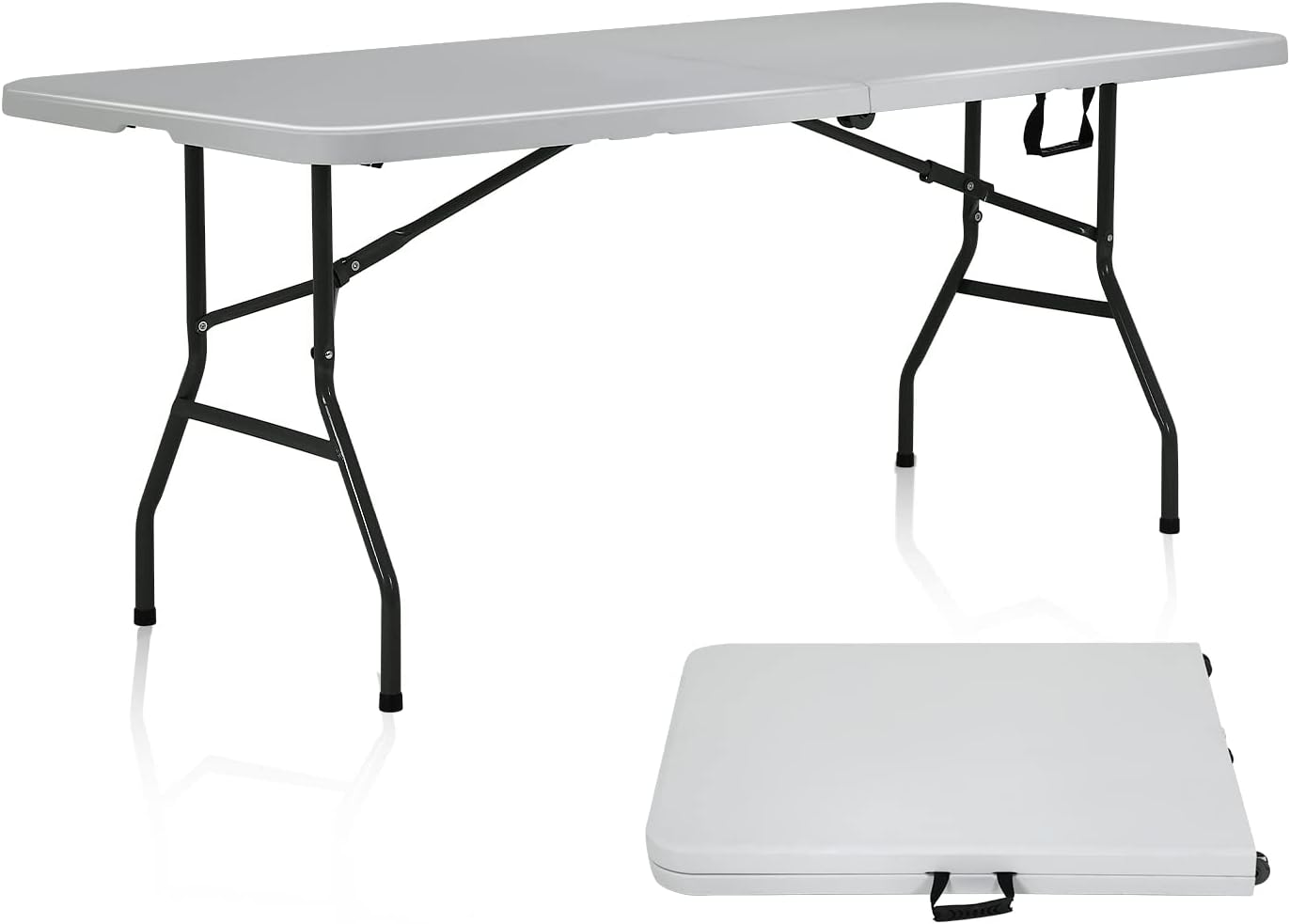 Outdoor Folding Table 6FT Portable Camping Dining Tables