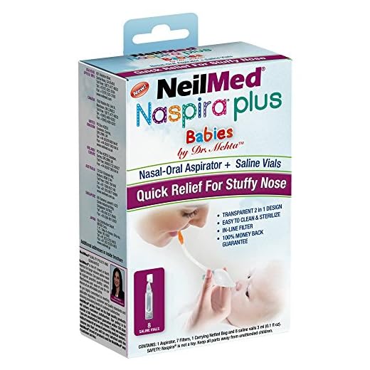 NeilMed Naspira Plus Nasal Oral Aspirator