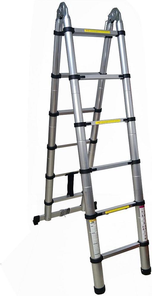 Yi Hai Furniture 12.5ft Aluminium Folding Telescopic Ladder Extention