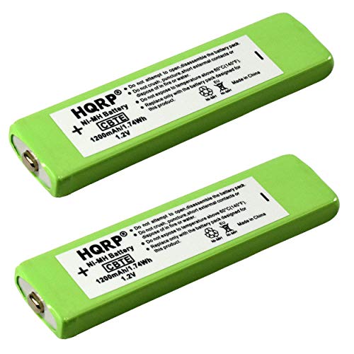 HQRP 2-Pack Battery for Sony NH-14WM, NH-14WM(A), NH-10WM, WM-EX921 Replacement