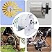 JOSKAA 12000W Low RPM Permanent Magnet Generator, 3 Phase Gearless, Wind Turbine Generator With Rectifier, 12V 24V 48V 120V 220V AC Alternator, White