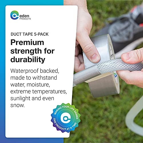 Edenproducts EP-DT1 5-Pack Duct Tape Heavy Duty Waterproof Bulk thumb #1
