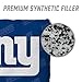 YouTheFan Officially-Licensed NFL New York Giants Set of 4 Cornhole Bags - All Weather Regulation 6” x 6” Size - 16oz Weight - Designed in USA