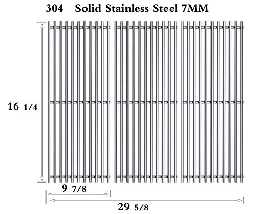 Htanch SF1593(3-Pack) Stainless Steel Cooking Grates Grid for Backyard Grill BY12-084-029-98, BY13-101-001-13, BY14-101-001-04
