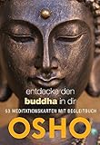 Entdecke den Buddha in dir: 53 Meditationskarten mit Begleitbuch - Osho