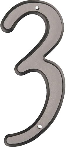 Hy-Ko 1 clavo de plástico blanco reflectante número 3 de 4 pulgadas.