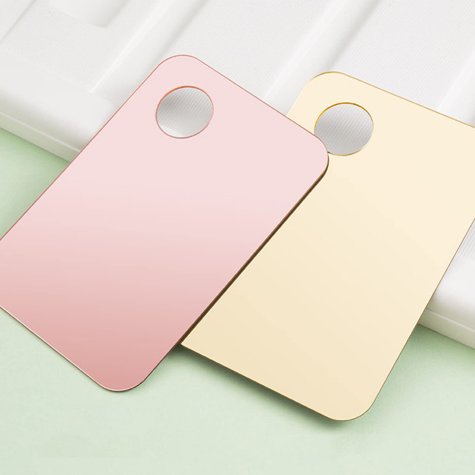 Pro-Makeup Cosmetic With Spatula Tool Makeup Art Tool Acrylic & Stainless Steel Spatula