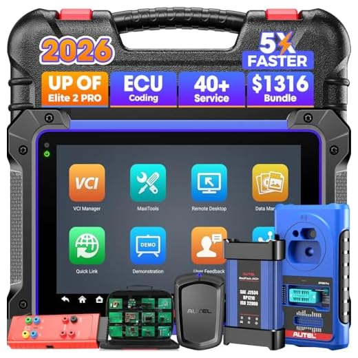 Autel MaxiIM IM608 PRO 2 Scanner, 2026 IM608 PRO II Automotive Diagnostic Tool with $1316 Bundle, Advanced as Elite II Pro, 3000+ Tests, 40 Reset Services Bidirectional Tool, OS10 4/128GB CAN FD DoIP