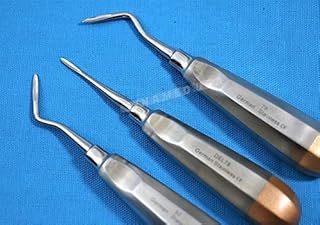 New German Stainless Set of 3 Dental Root Tip Elevator NO 78 79 and 80 Dental Instruments