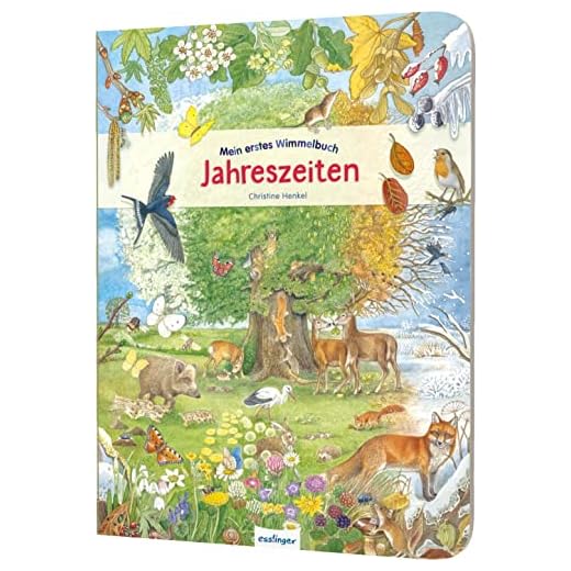 Mein erstes Wimmelbuch: Jahreszeiten: Wuselige interaktive Bücher