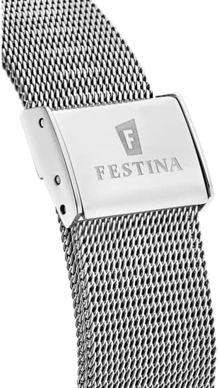 Montre Femme Festina Analogique Quartz - Bracelet Acier Inoxydable, Cadran 32 Mm, étanchéité 5 ATM, Verre Minéral - 10