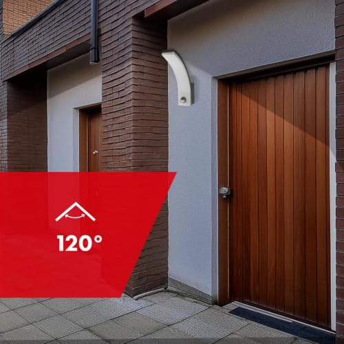 Lámpara exterior con sensor crepuscular para evitar tropezones en escaleras oscuras 4