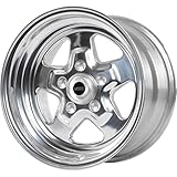 JEGS Sport Star Aluminum Wheel 15” x 8” | 5 x 4.75” Wheel Bolt Pattern Spacing | 0 mm Offset |...