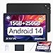 WiFi/WLAN günstig Kaufen-DOOGEE T10 PRO Tablet Android 14, 10 Zoll Tablet, 15GB RAM + 256GB ROM/1TB TF,Gaming Tablet,8580mAh Akku,Octa-Core,13MP Kamera, 4G Dual SIM Tablet PC/5G WiFi/TÜV/GPS,inkl Stift und Business Lederetui