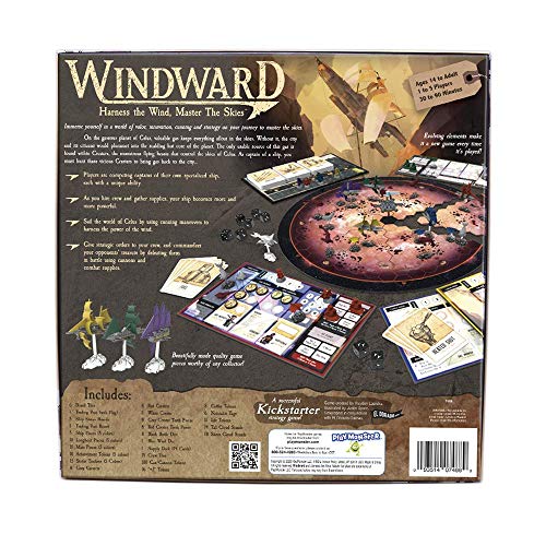 Windward 7488 — Strategy Board Game — Harness The Wind Master The Skies Strategy Game thumb #1