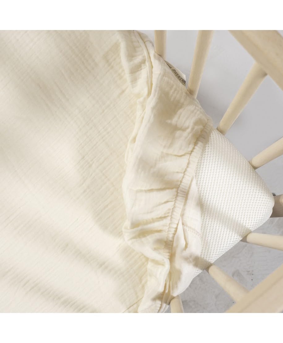 Edredón más sábana y almohada para cuna Gala de Walking Mum (MENTA)