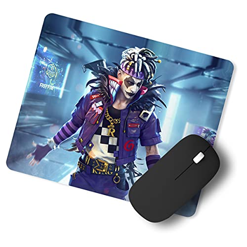Image of Chiraiyaa Freefire Fighter Superhero Designer Printed Premium Mouse pad with Anti-Skid Base and Smooth Gliding (9 in x 7.5 in)