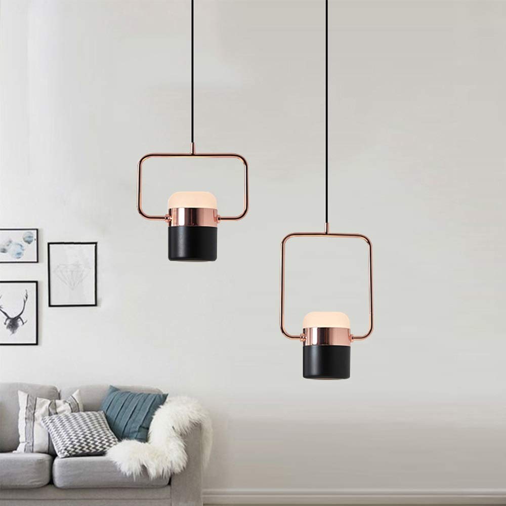 Lampadario Industriale Moderno, faretto di personalità, Lampada da Parete di Sfondo, faretto a LED con Asta Lunga per Negozio di Abbigliamento, Foyer, corridoio, Scala, Lampada per