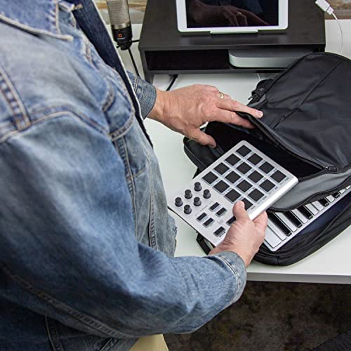 Xkey 25 Usb + Xjam Usb | Mobile Midi Keyboard + Controller Pack | Ultra-Thin, Aluminum, Mobile-Friendly | Velocity-Sensitive, Polyphonic Aftertouch | Plug & Play Via Usb Midi #TOP5