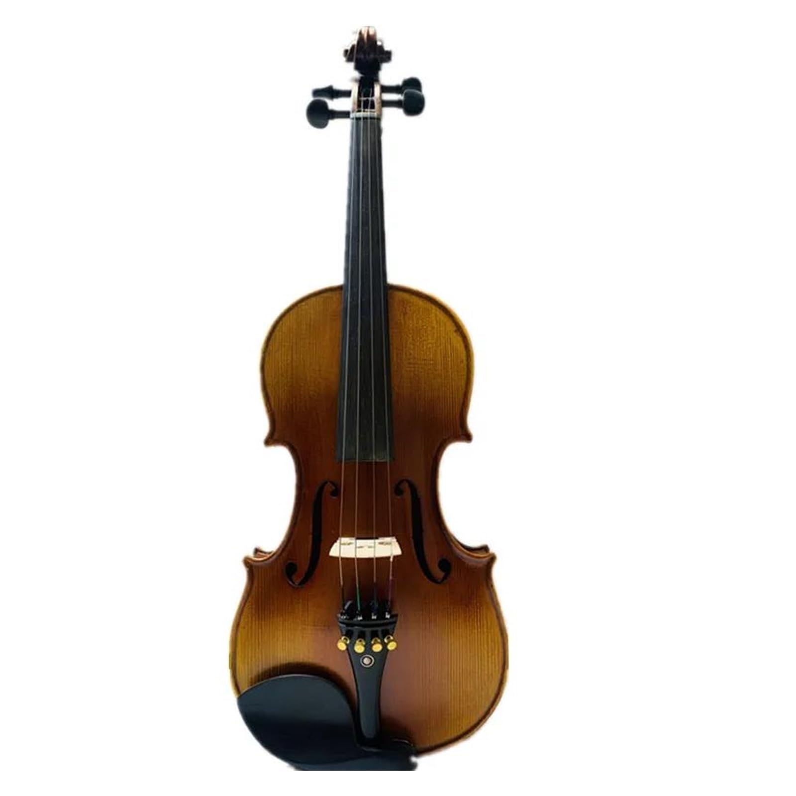 Violino 4/4 Fatto A Mano Con Fasce E Manico Spazzolati Suono Forte Strumento A Corda Violino