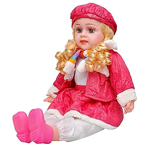 Buy High Singing Songs and Poem Baby Girl Doll Plush Soft Clothing 40 cm for Barbie Random Color Dress Cute Looking Musical Rhyming Babydoll,Big Stroller Dolls, Laughing Push Stuffed Talking Toy Kids (B0BMLT4LSN) Amazon Price History, Amazon Price Tracker