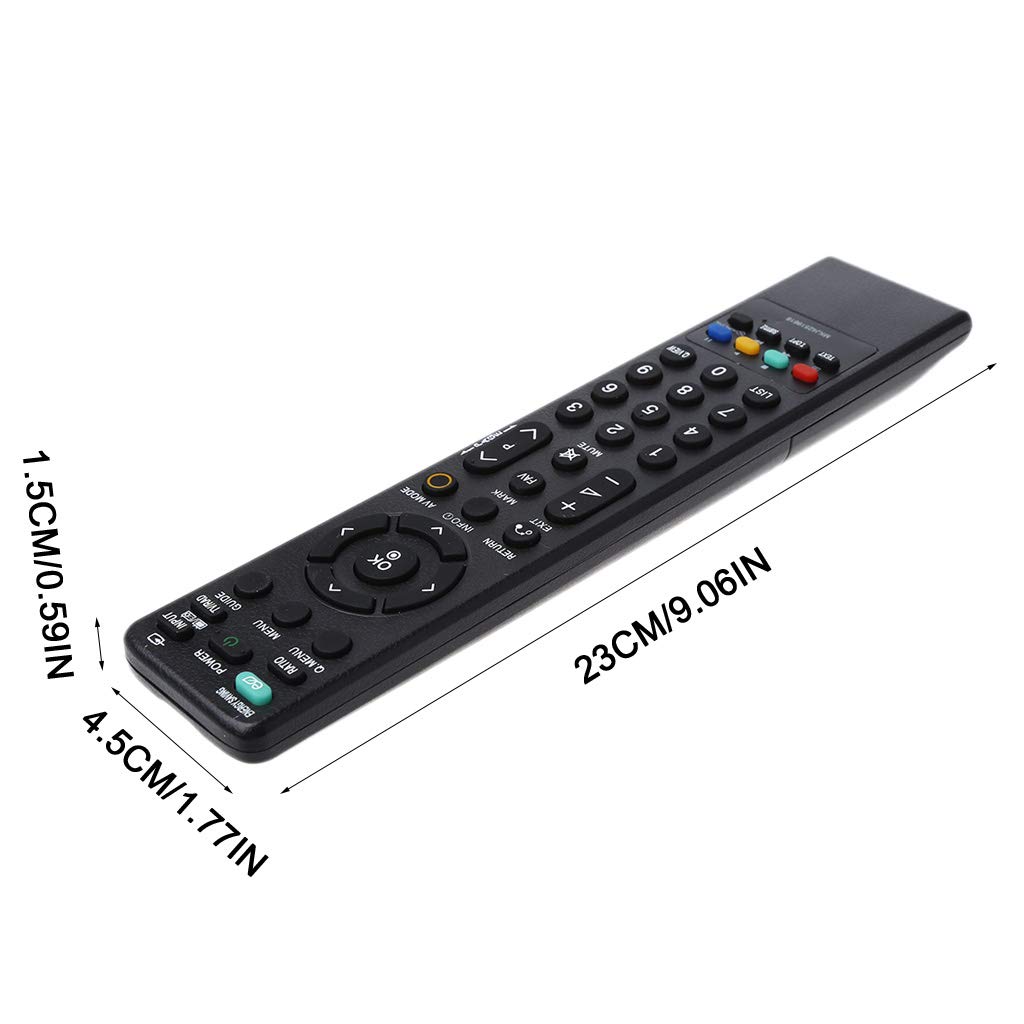 Jenor Fernbedienung für LG LCD-TV MKJ-42519618 MKJ42519618 tragbar, Schwarz