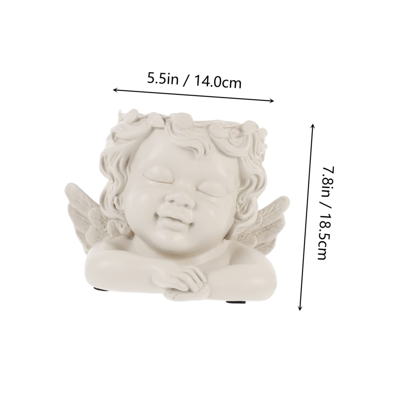 GOOHOCHY 1Pc Angel Shaped Stand Practical Audio Stand for Home Multifunctional Flowerpot Holder for Living Bedroom Securely Holds Without