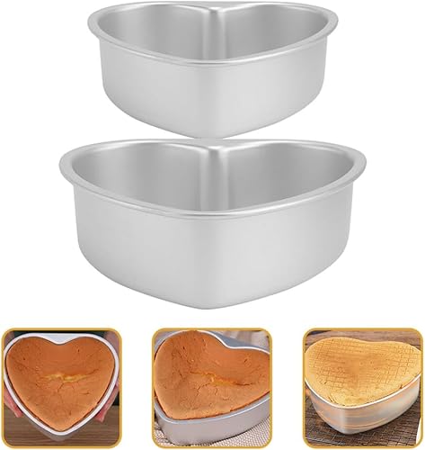 Miniatura 7 de Molde para pastel de corazón, molde de pastel en forma de corazón, molde antiadherente para hornear, molde para tartas, molde para tartas, molde