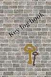 Key log book: Key control log: key control system, key logout sheet, key inventory sheet, key registry log. Size 6x9, 105 pages, white paper, soft matt cover.