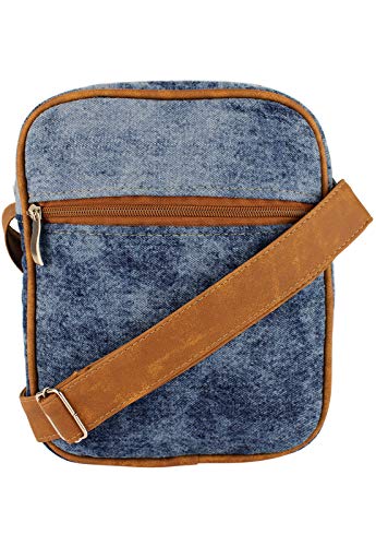 Shoulder Bag Lenna's Wish Bolsa Transversal Pequena L084 Jeans Manchado