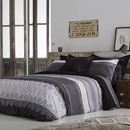 NAF NAF Pack Funda nórdica + Fundas de Almohada 100% algodón Marble